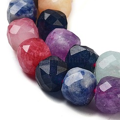 Бусины из натурального белого нефрита&nbsp;G-H028-A09-16