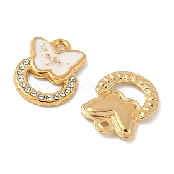 Подвески из нержавеющей стали 304 с эмалью&nbsp;STAS-U057-28G