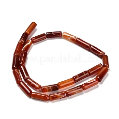 Окрашенные естественный агат бисер пряди&nbsp;G-G203-01D