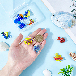 10шт подвески ручной работы лэмпворк&nbsp;LAMP-SC0001-70