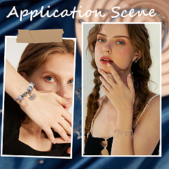 80 шт. шарм-шарм из нержавеющей стали 304&nbsp;STAS-SC0010-03P