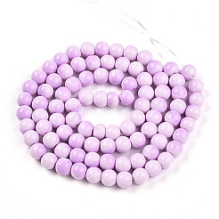 Выпечка окрашенные стеклянные бусины&nbsp;X1-DGLA-N012-10mm-02