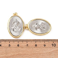 Латунные религиозные подвески&nbsp;KK-K408-04G-02