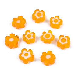 Ручной работы стеклянная бусина тысячецветник нитей&nbsp;LAMP-N029-017A-05