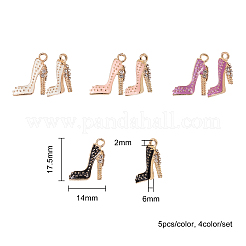 Подвески из эмали и сплава&nbsp;ENAM-CJ0001-02