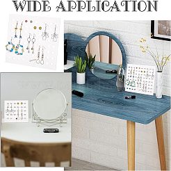 2 комплект из 2 съемных прозрачных акриловых подставок для сережек&nbsp;EDIS-FG0001-53