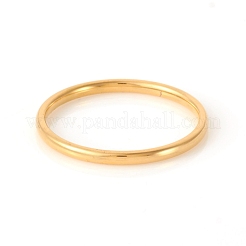 201 гладкое кольцо из нержавеющей стали&nbsp;RJEW-G107-1.5mm-6-G