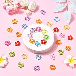 100шт прозрачная акриловая рамка из бусин&nbsp;MACR-SP0002-02