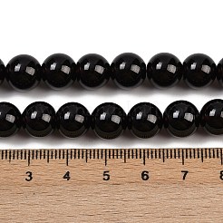 Мозамбикские импортные круглые бусины из натурального граната класса АААА&nbsp;G-E300-AAAA-10mm