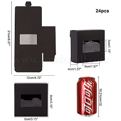 Складная творческая коробка крафт-бумаги&nbsp;CON-BK0001-001A
