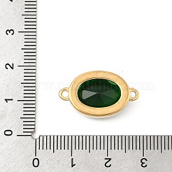 Овальные подвески-подвески из нержавеющей стали 304 с кубическим цирконием&nbsp;STAS-P380-78G-03