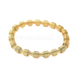 Эластичные браслеты из нержавеющей стали 304 для женщин&nbsp;LS-BJEW-P315-02F-G