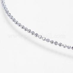 Ожерелья из латуни с покрытием стойки&nbsp;MAK-G002-06P-C