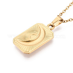 Подвески из нержавеющей стали 304&nbsp;NJEW-T018-35G