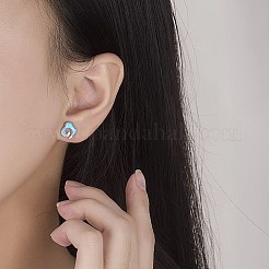 Латунь серьги&nbsp;LS-EJEW-BB61328-A