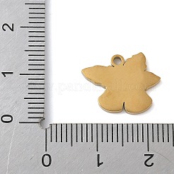 Эмалевые подвески из нержавеющей стали 304 с рождественской тематикой&nbsp;LS-STAS-K312-04D-G