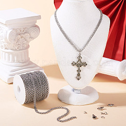 Наборы для изготовления браслетов/ожерельев из нержавеющей стали 304 своими руками&nbsp;DIY-TA0011-27A