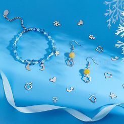 400 шт. 10 подвески из нержавеющей стали 201&nbsp;STAS-UN0031-46