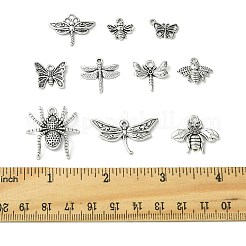 40шт 10 стиля подвески из сплава в тибетском стиле&nbsp;TIBEP-FS0001-45