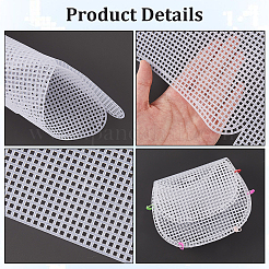 Наборы для изготовления пластиковых сумок для вязания крючком своими руками&nbsp;DIY-CP0012-64