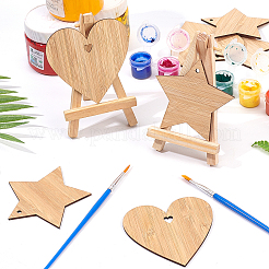 Необработанные деревянные детали для больших подвесок&nbsp;AJEW-OC0001-87