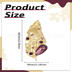 1 шт. броши из сплава&nbsp;JEWB-LP0001-30