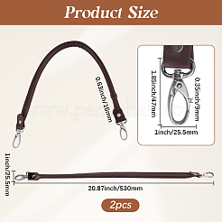 Ручки для сумок из искусственной кожи&nbsp;DIY-WH20002-178B-02P