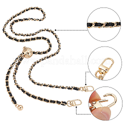 2 шт. 2 стиля цепных ручек для сумок из искусственной кожи&nbsp;AJEW-AR0002-02B