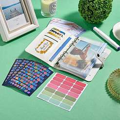 A6 бюджетные папки из радужной искусственной кожи&nbsp;JX556D