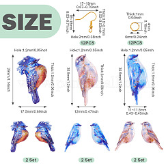 Комплекты для изготовления сережек&nbsp;DIY-TA0013-56