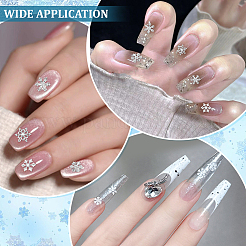 90шт 9 стиля цинковый сплав снежинка кабошон&nbsp;MRMJ-ME0001-05