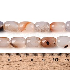 Натуральный красный агат бисер нитей&nbsp;G-T144-44F