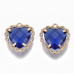 Стеклянные подвески&nbsp;GLAA-T021-04C