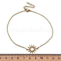 Браслеты Sun Link из нержавеющей стали 304&nbsp;LS-BJEW-F521-02G