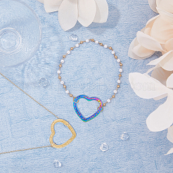 30 шт. 3-х цветное соединительное кольцо из нержавеющей стали 304&nbsp;STAS-DC0014-23