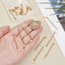 15 шт. удлинитель цепи из нержавеющей стали 304&nbsp;STAS-UN0061-44