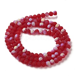 Прозрачные стеклянные бусины&nbsp;LS-EGLA-A034-T4mm-MB07