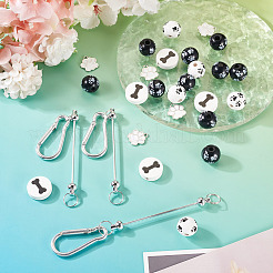 5 шт. алюминиевые альпинистские карабины&nbsp;AJEW-TA0002-94A