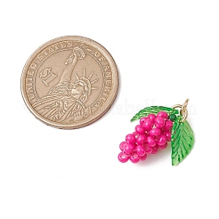 Подвески из стеклянных бусин в виде винограда&nbsp;PALLOY-MZ00467