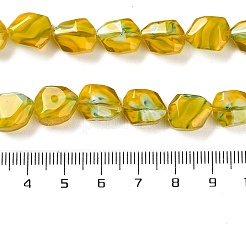 Ручной золотой песок бусины бисер нитей&nbsp;LAMP-U001-01F