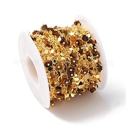 Натуральные цепочки из бисера 