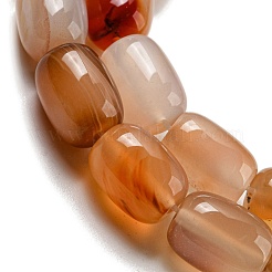 Натуральный полосатый агат / полосатые агатовые бусы&nbsp;G-A223-D12-01D