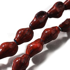 Фарфоровые бусины ручной работы&nbsp;PORC-S002-01B