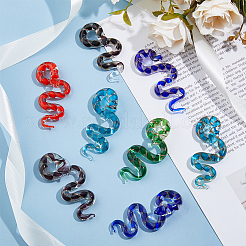 10шт. большие подвески в технике лэмпворк ручной работы&nbsp;LAMP-HS0001-11