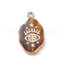 Природных тигровый глаз подвески&nbsp;X-G-K333-01J