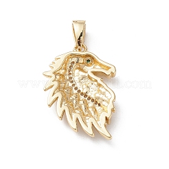 Латунные микро проложить кубического циркония подвески&nbsp;KK-M240-08B