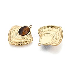 Природных тигровый глаз подвески&nbsp;STAS-N109-193B-G