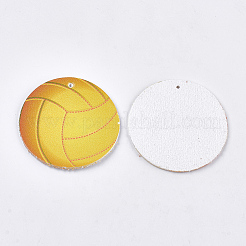 Большие кожаные подвески&nbsp;LS-X-FIND-Q082-08A