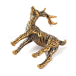 Латунные фигурки оленей&nbsp;DJEW-C017-02AB