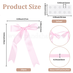 Гирлянда из бантов&nbsp;AJEW-WH20064-76F